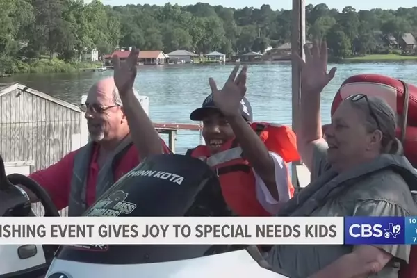 A Special Day of Fishing for Children with Unique Needs