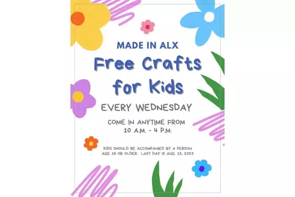 Summer Fun: Free Weekly Crafts for Kids at Made in ALX