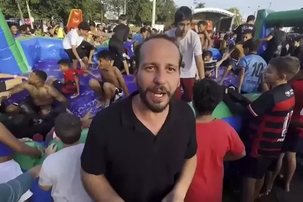 Global TikTok Star Joins Footballer in Heartwarming Charity Appearance