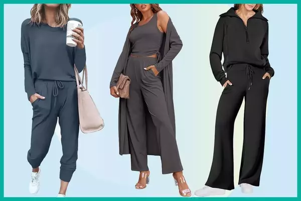 Comfortable and Stylish Fall Lounge Sets Under $40 for Moms