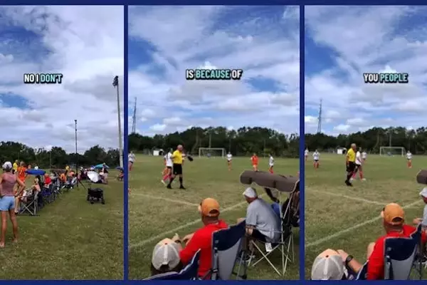 Youth Soccer Referee's Viral Confrontation with Parents Sparks Debate