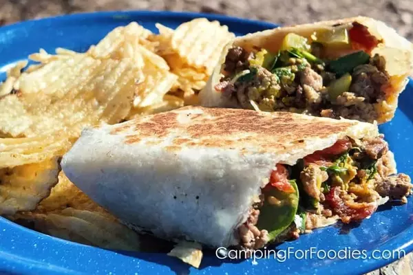 Crispy Bacon Cheeseburger Wraps: A Campground Culinary Delight