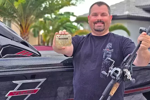 Burch Achieves Victory and Vexus Buckle with Frog Lures