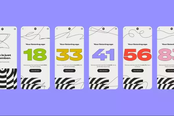 Spotify Wrapped's "Listening Age" Feature Sparks Online Buzz