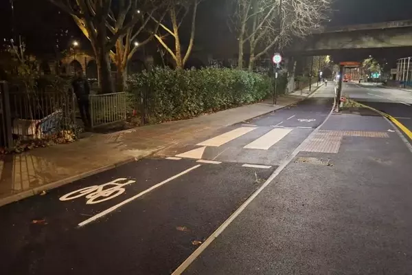 New Segregated Cycle Lane in Lewisham Sparks Online Debate