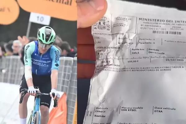 Professional Cyclists Fined for Traffic Violations During Training Camp in Spain