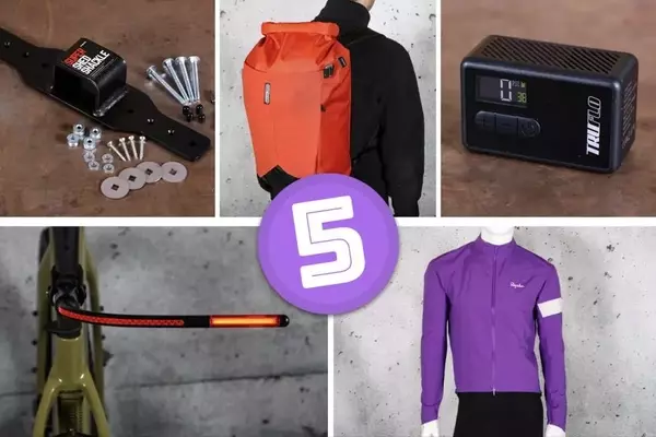 Five Must-Have Cycling Gear: Safety Light, Electric Pump, and More
