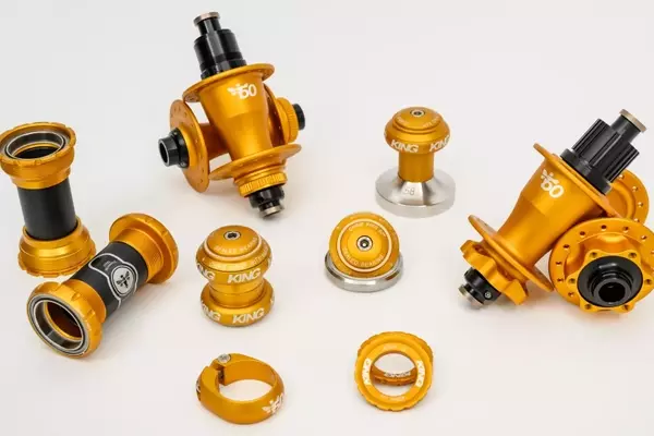 Chris King Marks 50th Anniversary with Special Gold Components