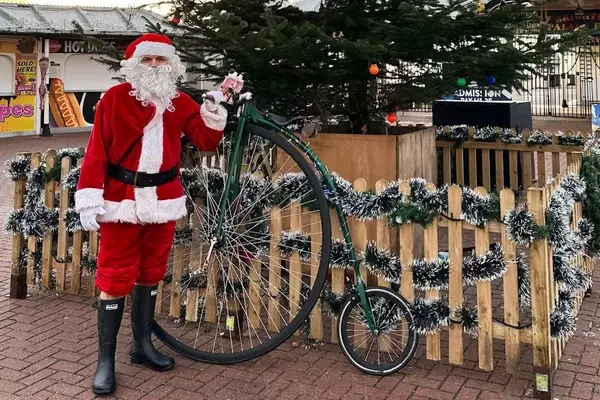 Santa on a Penny-Farthing: A 101-Mile Charity Challenge