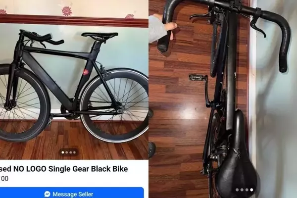 Cyclists Puzzled by Bizarre Facebook Marketplace Bicycle Listing