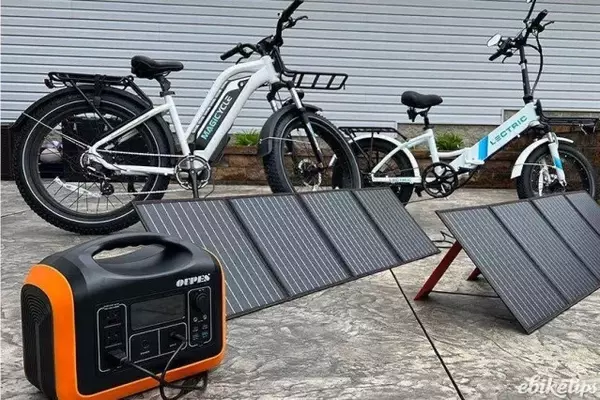 Harnessing Solar Energy for E-Bike Charging