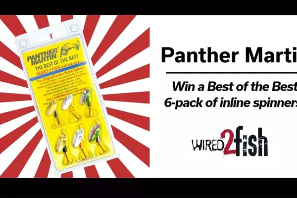 Win Panther Martin's Premier Inline Spinners!