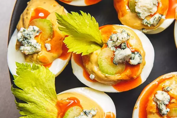 Spicy Blue Cheese Deviled Eggs: A Culinary Fusion