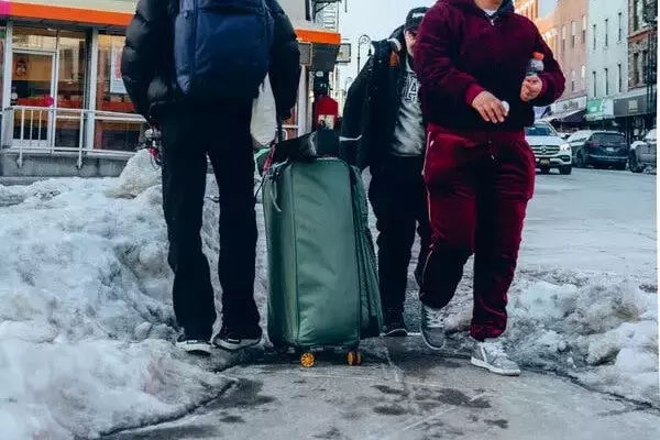NYC Snowstorm Unearths the Poetic "Desire Paths"
