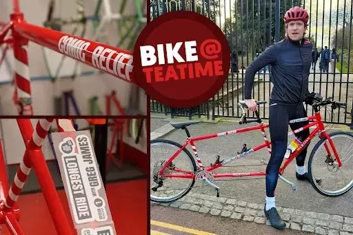 Greg James to Undertake 1,000km Tandem Cycle for Comic Relief on Custom Mercian Bike