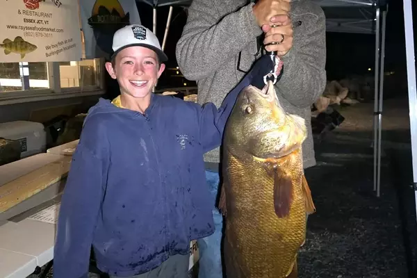 Young Angler Sets New Vermont Drum Record, Wins Big at Father's Day Derby