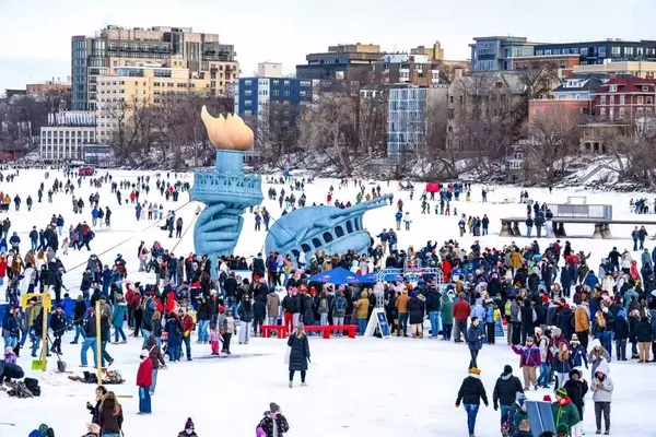 Celebrating Winter: Madison's Frozen Assets Festival Faces Climate Challenges