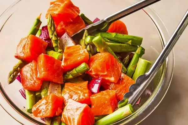 Effortless Balsamic Salmon & Asparagus Sheet Pan Dinner