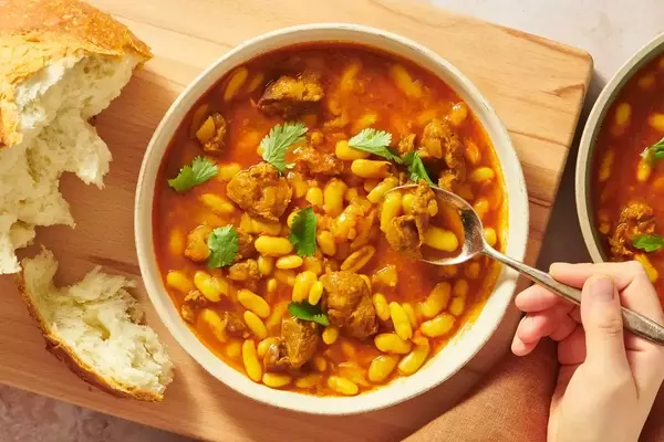 Moroccan White Bean and Lamb Stew (Loubia): A Comforting One-Pot Delight