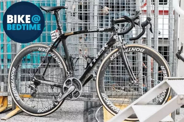 Fabian Cancellara's 2016 Trek Domane: A Glimpse into Cycling History with Rim Brakes and Mechanical Shifting
