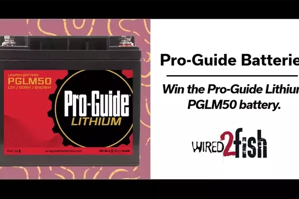 Opportunity to Acquire a Pro-Guide Lithium PGLM50 Battery