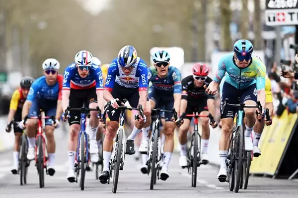 Max Kanter Secures Inaugural WorldTour Triumph at Paris-Nice Stage Two