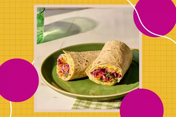 The Ultimate Anti-Inflammatory Avocado & White Bean Wrap