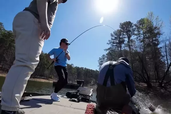 Teen Angler's Double Hook-Up Leads to Tournament Victory and State Record Bass
