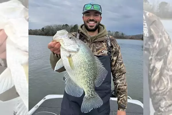 Unexpected Record Crappie Caught During Bass Tournament