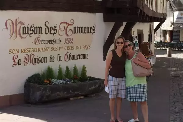A Young Woman Finds Comfort and Friendship Abroad