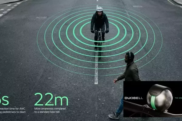 Skoda Unveils Innovative DuoBell Bicycle Bell Designed to Penetrate Noise-Cancelling Headphones