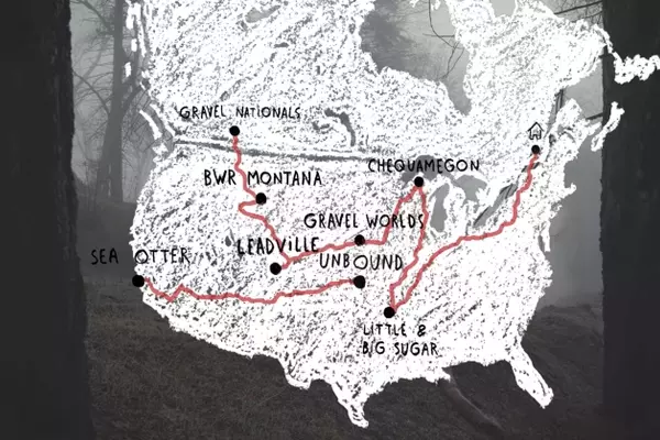 A Cyclist's Eco-Conscious Odyssey: Pedaling Across America for Gravel Races