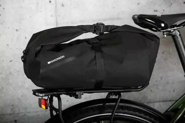 Madison Roam Waterproof 25L Rack Top Bag: An Accessible, Durable, and Affordable Cycling Storage Solution