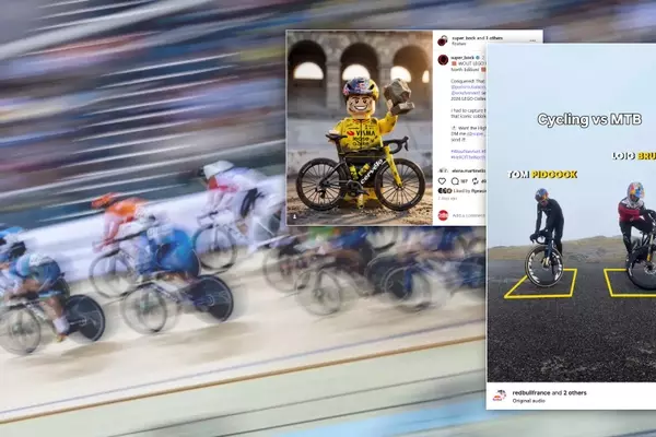 Cycling's Social Media Spotlight: From Lego Tributes to Racing Grudges