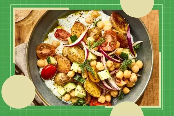 Roasted Potato Tzatziki Bowls: A Delightful and Nutritious Meal
