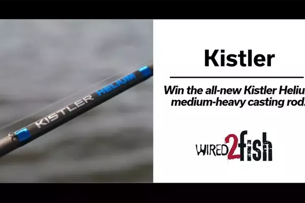 Win the New 2026 Kistler Helium Fishing Rod!