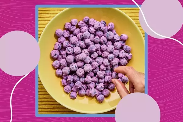 The Ultimate Anti-Inflammatory, High-Protein Snack: Lemon-Blueberry Frozen Yogurt Bites