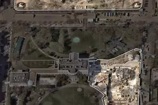 Controversial White House Fountain Renovation Under Trump Administration