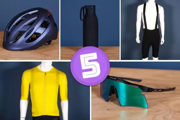 Cyclist's Essential Gear: Reviewing Sunglasses, Jerseys, Bib Shorts, Water Bottles, and Helmets