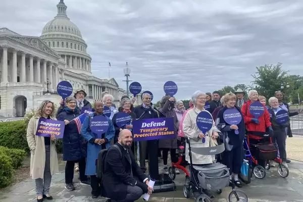 Seniors Advocate for Immigrant Caregivers Amidst Supreme Court Deliberations on TPS