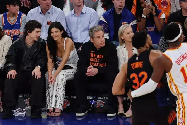 Kylie Jenner and Timothée Chalamet's Courtside Style Statement at Knicks Game
