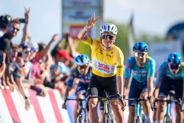 Pogačar Dominates Tour de Romandie Stage 2