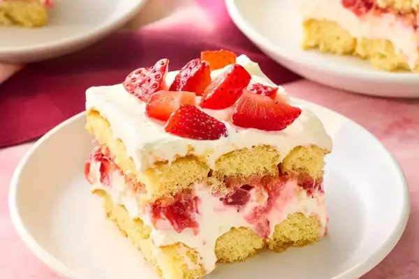 A Modern Strawberry Tiramisu Inspired by Cherished Family Traditions