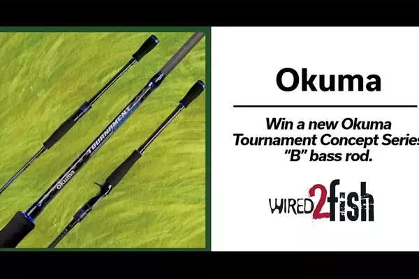 Okuma's New Tournament Concept Bass Rods Giveaway