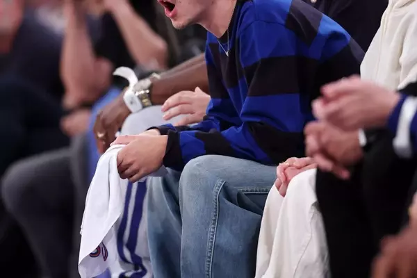 Timothée Chalamet's NBA Playoff Style Statement