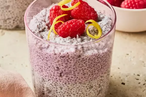 Velvety Raspberry Chia Pudding: A Nutrient-Rich Delight