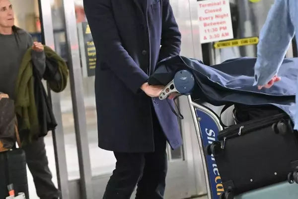 Tom Hiddleston's Impeccable Airport Style