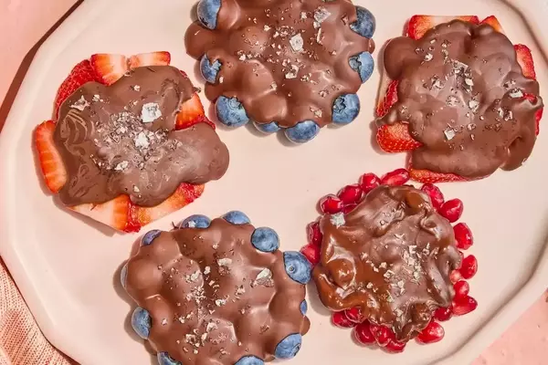 Simple Chocolate Fruit Bark: A Two-Ingredient Delight