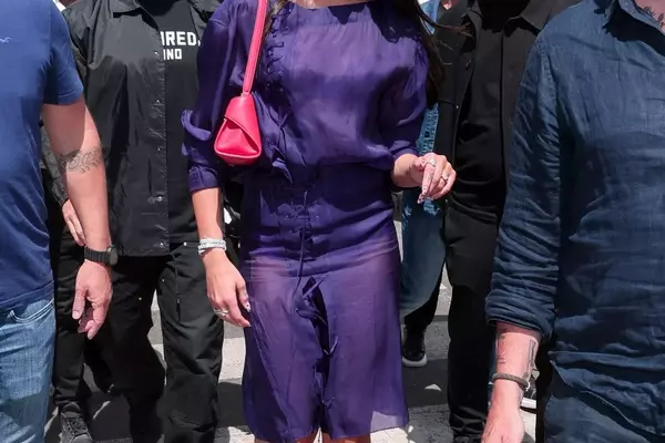 Dua Lipa's Bold Color Statement at Cannes