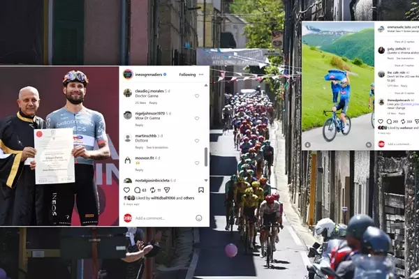 Giro d'Italia Social Media Buzz: From Pee-Gate to Honorary Degrees